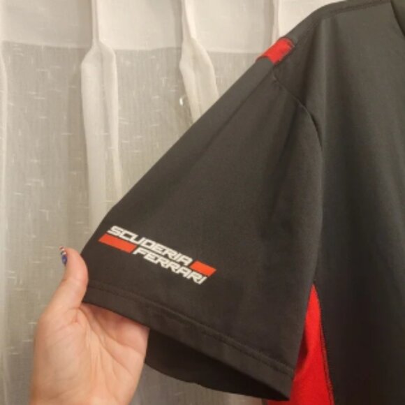 Ferrari Scuderia T Shirt Black & Red Size XL NWOT - Picture 2 of 11